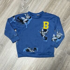 Blue Batman Kids Sweatshirt